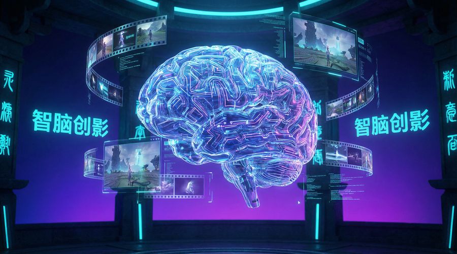 蘑菇视频 AI视频创作